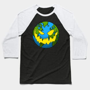 Halloween Earth 2020 Baseball T-Shirt